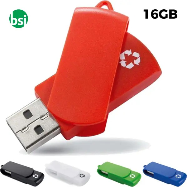 Ob 16gb flash drive - recycloflash -  1