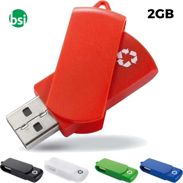 Ob 2gb flash drive promo - recycloflash -  1