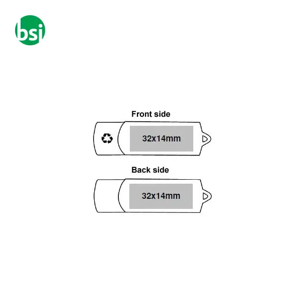 Ob 16gb flash drive - recycloflash -  2