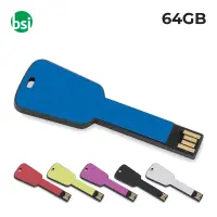64GB USB - Key II Customizable Flash Drive