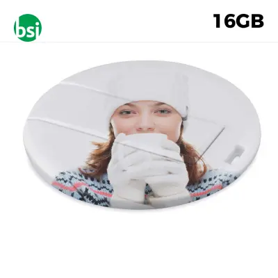 Ob 16gb flash drive customizable - circle