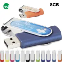 Ob 8gb flash drive customizable - twister doming