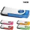 Ob 16gb flash drive - transparent twister - Anteprima 1
