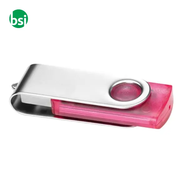 64GB USB - Transparent Twister Customizable USB -  12