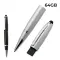 64GB USB - Touch Pen Customizable Flash Drive - Anteprima 1