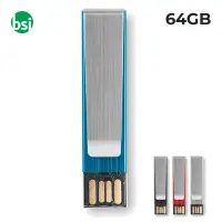 64GB USB - Clip Promotional USB Flash Drive