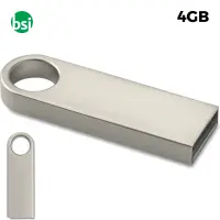 Ob 4gb flash drive promo - aluflash roundy