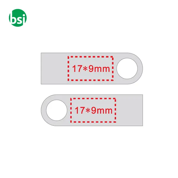 64GB USB - Aluflash Roundy Advertising Flash Drive -  2