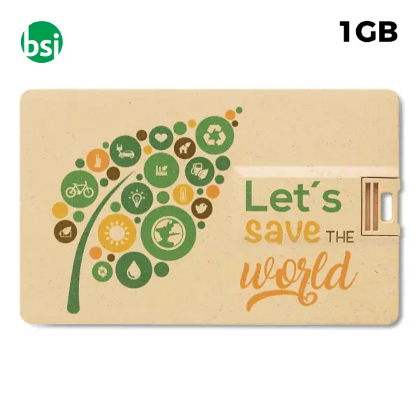 Ob 1gb stick Ob - credit card straw -  1