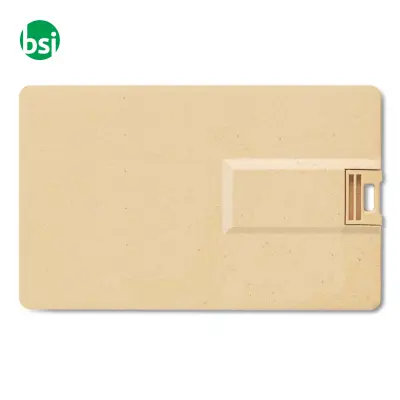 64GB USB - Straw Credit Card Promotional USB - Immagine 4