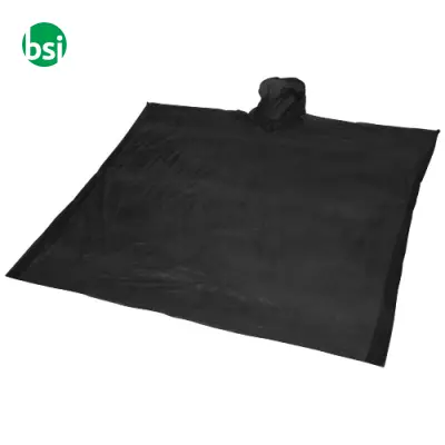 Ziva disposable rain poncho with storage pouch - Immagine 6