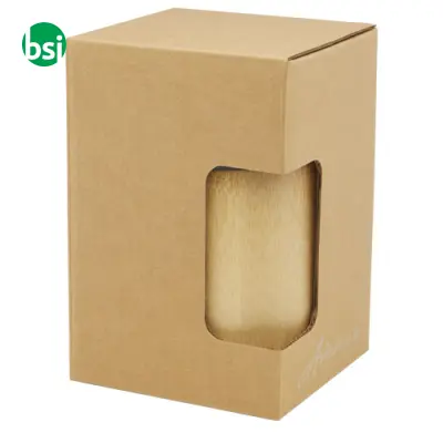 Pereira 320ml porcelain mug with bamboo outer wall  - 100645 - Immagine 5