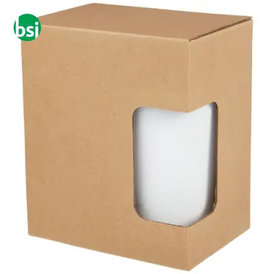 Nordia 400ml double-wall recycled mug  - 100731 - Immagine 3