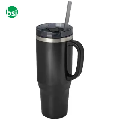 Melbourne 1200 ml RCS certified insulated tumbler with straw - Immagine 16