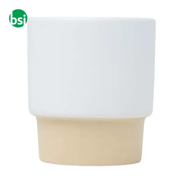 Olympia 130 ml stackable expresso cup with clay bottom -  3