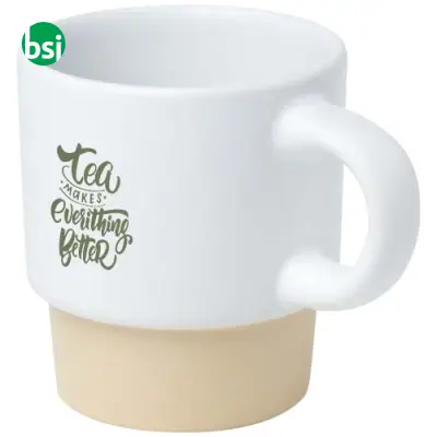 Olympia 130 ml stackable expresso cup with clay bottom - Immagine 2