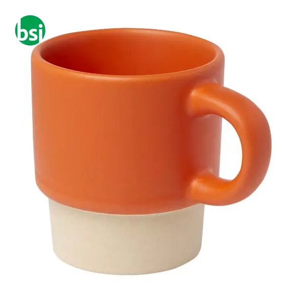 Olympia 130 ml stackable expresso cup with clay bottom -  7
