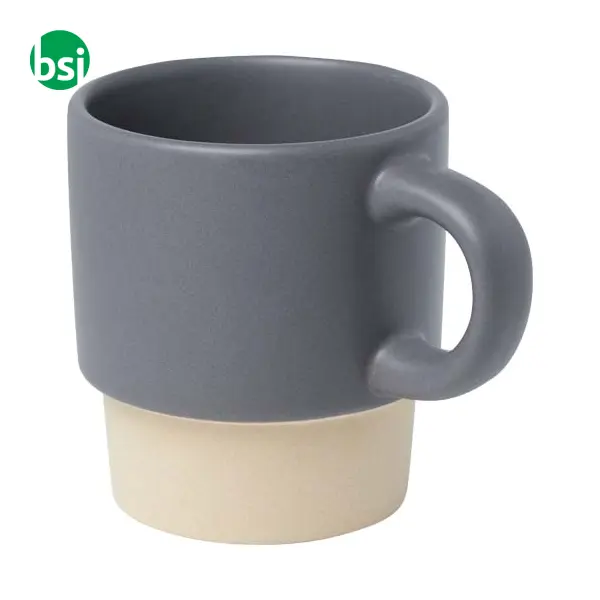 Olympia 130 ml stackable expresso cup with clay bottom -  9