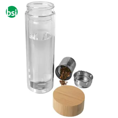Bailey 400ml borsilicate glass infuser bottle - Immagine 5