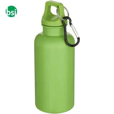 400 ml recycled plastic bottle with carabiner Oregon - Immagine 13