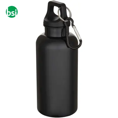 400 ml recycled plastic bottle with carabiner Oregon - Immagine 14