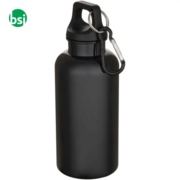 400 ml recycled plastic bottle with carabiner Oregon -  14