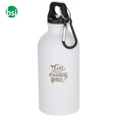 Oregon 400 ml matte stainless steel water bottle - Immagine 2