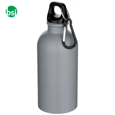 Oregon 400 ml matte stainless steel water bottle - Immagine 7