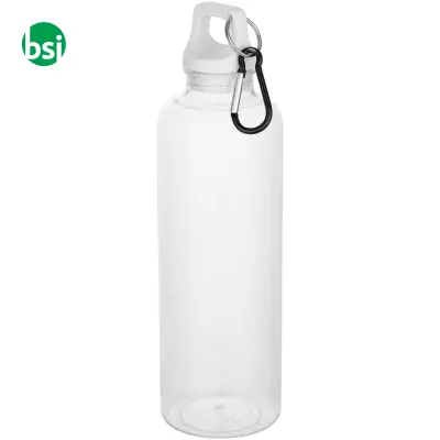 750 ml recycled plastic bottle with carabiner Oregon - Immagine 4