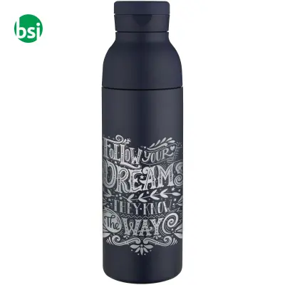 650 ml recycled steel thermal bottle Illuminate - Immagine 2