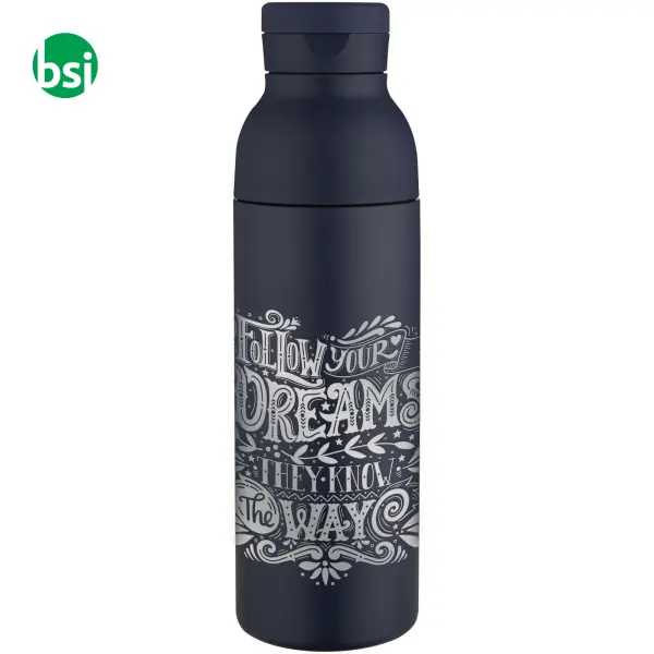650 ml recycled steel thermal bottle Illuminate -  2