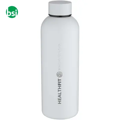 750 ml Spring single-wall recycled steel bottle - Immagine 2