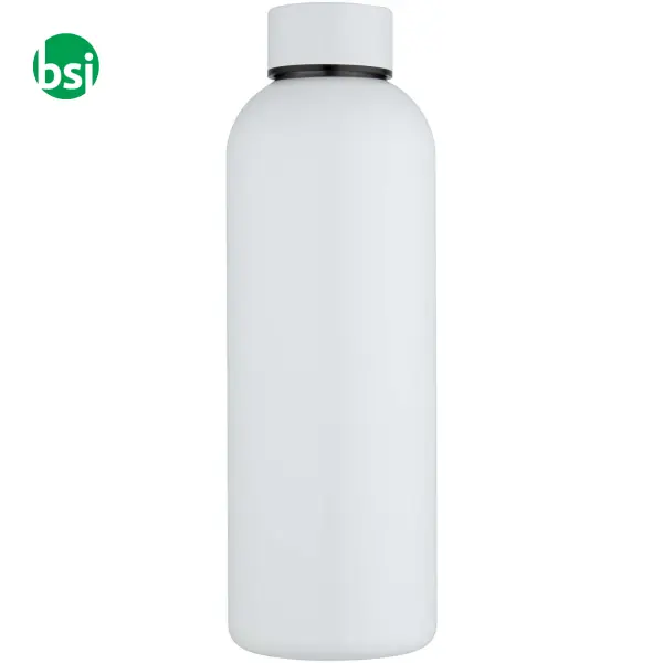 750 ml Spring single-wall recycled steel bottle -  3