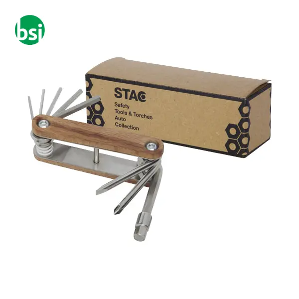 Fixie 8-function wooden bicycle multi-tool  - 104509 -  7