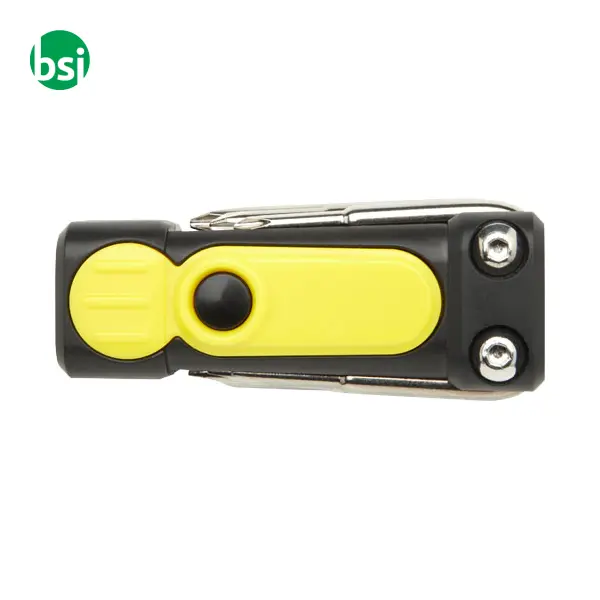 Octo 8-in-1 RCS recycled plastic screwdriver set with torch -  4