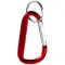 Timor recycled aluminium carabiner keychain - Anteprima 3