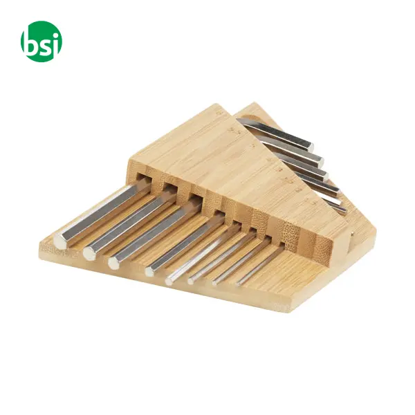 Allen bamboo hex key tool set -  1