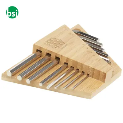 Allen bamboo hex key tool set - Immagine 2