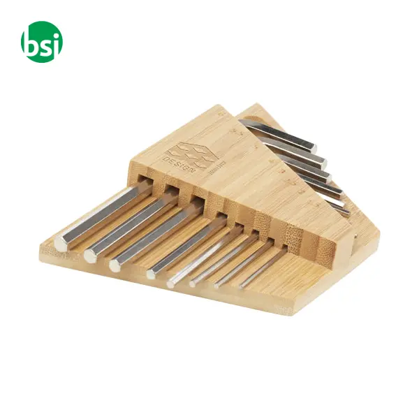 Allen bamboo hex key tool set -  2