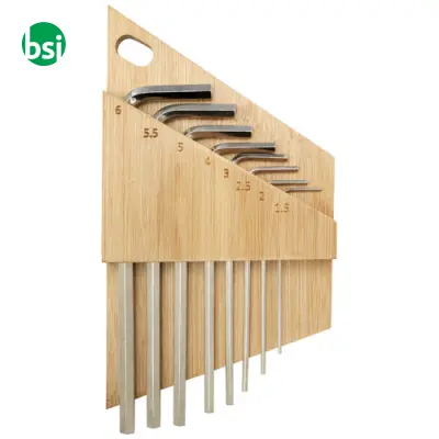 Allen bamboo hex key tool set - Immagine 4