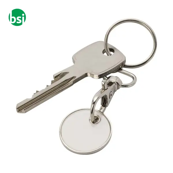 Rory keyring with trolley coin -  5