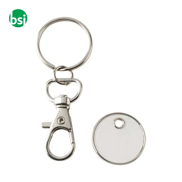 Rory keyring with trolley coin -  6