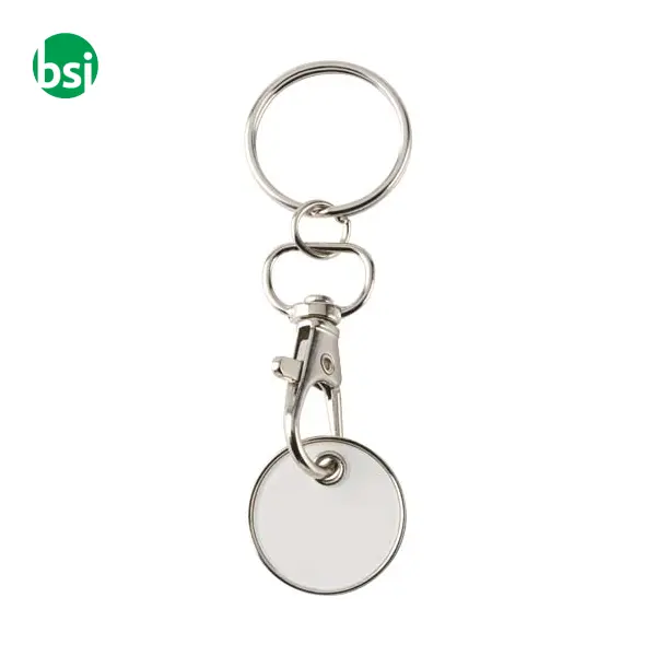Rory keyring with trolley coin -  3
