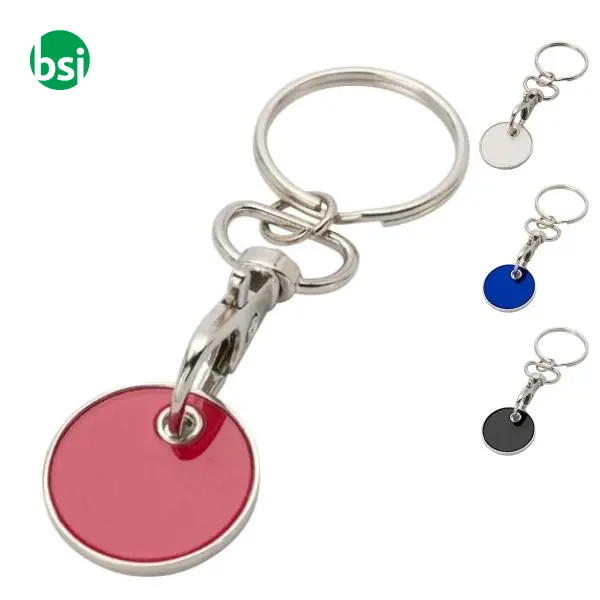 Rory keyring with trolley coin -  1