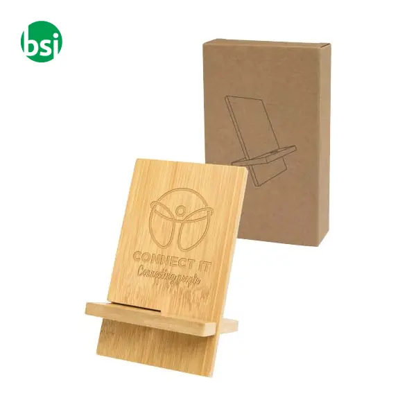 Ceibo detachable bamboo phone stand -  2