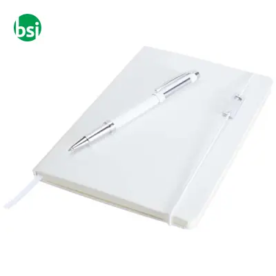 A5 notebook and Legato Elegance rollerball pen set - Immagine 6