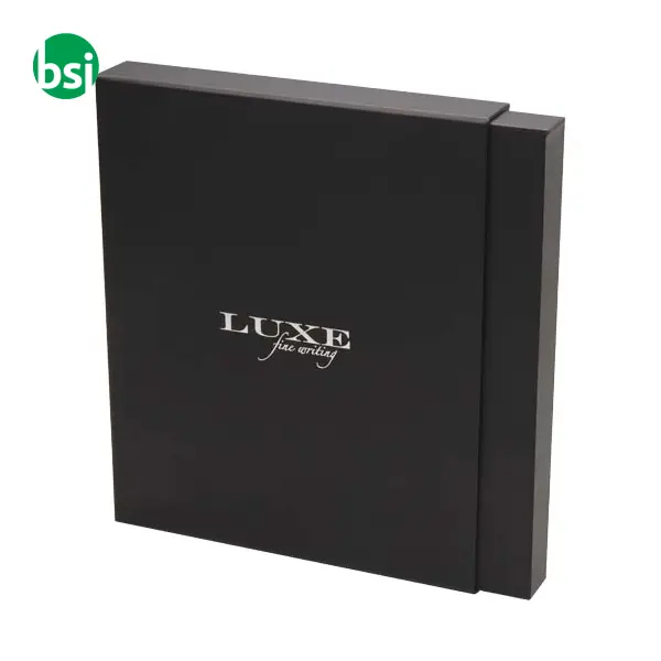 A5 notebook and Legato Elegance rollerball pen set -  3