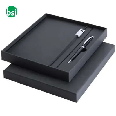 A5 notebook and Legato Elegance rollerball pen set - Immagine 13