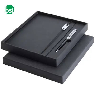 A5 notebook and Legato Elegance rollerball pen set - Immagine 14