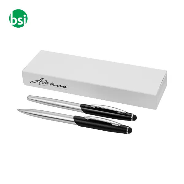 Geneva stylus ballpoint pen and rollerball pen set  - 106670 -  1